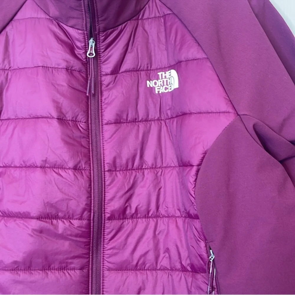 The North Face Shelter Cove Hybrid Jacket Boysenberry Size 1X - Picture 9 of 15